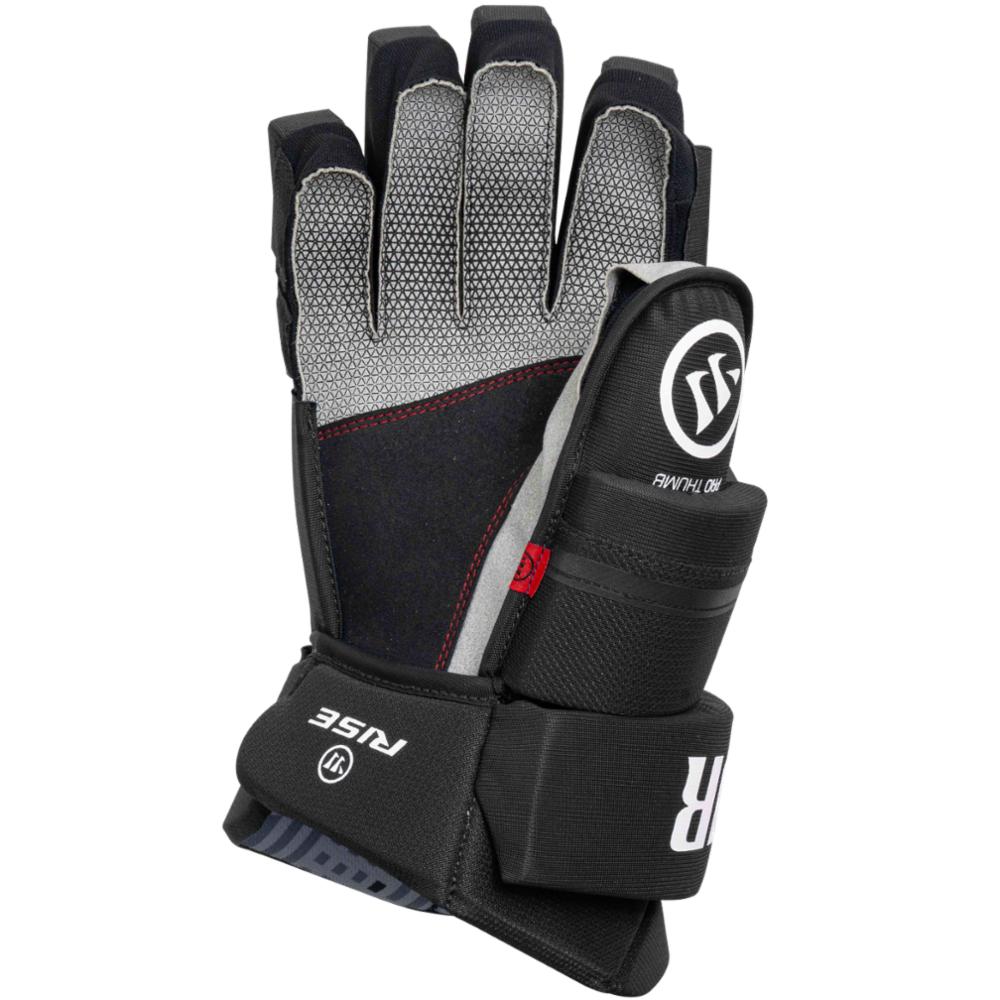 Warrior Rise Jr Ice Hockey Gloves, 12