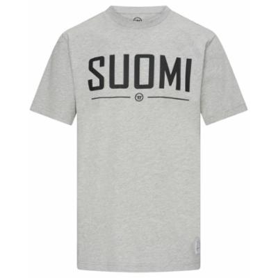 Warrior FIHA 2022 Suomi T-Paita JR, S, Harmaa