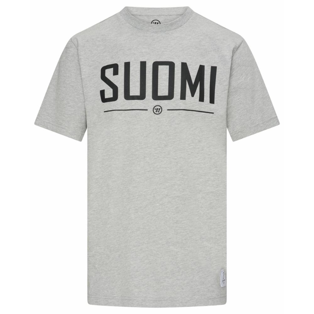 Warrior FIHA 2022 Suomi T-Paita JR, XL, Harmaa