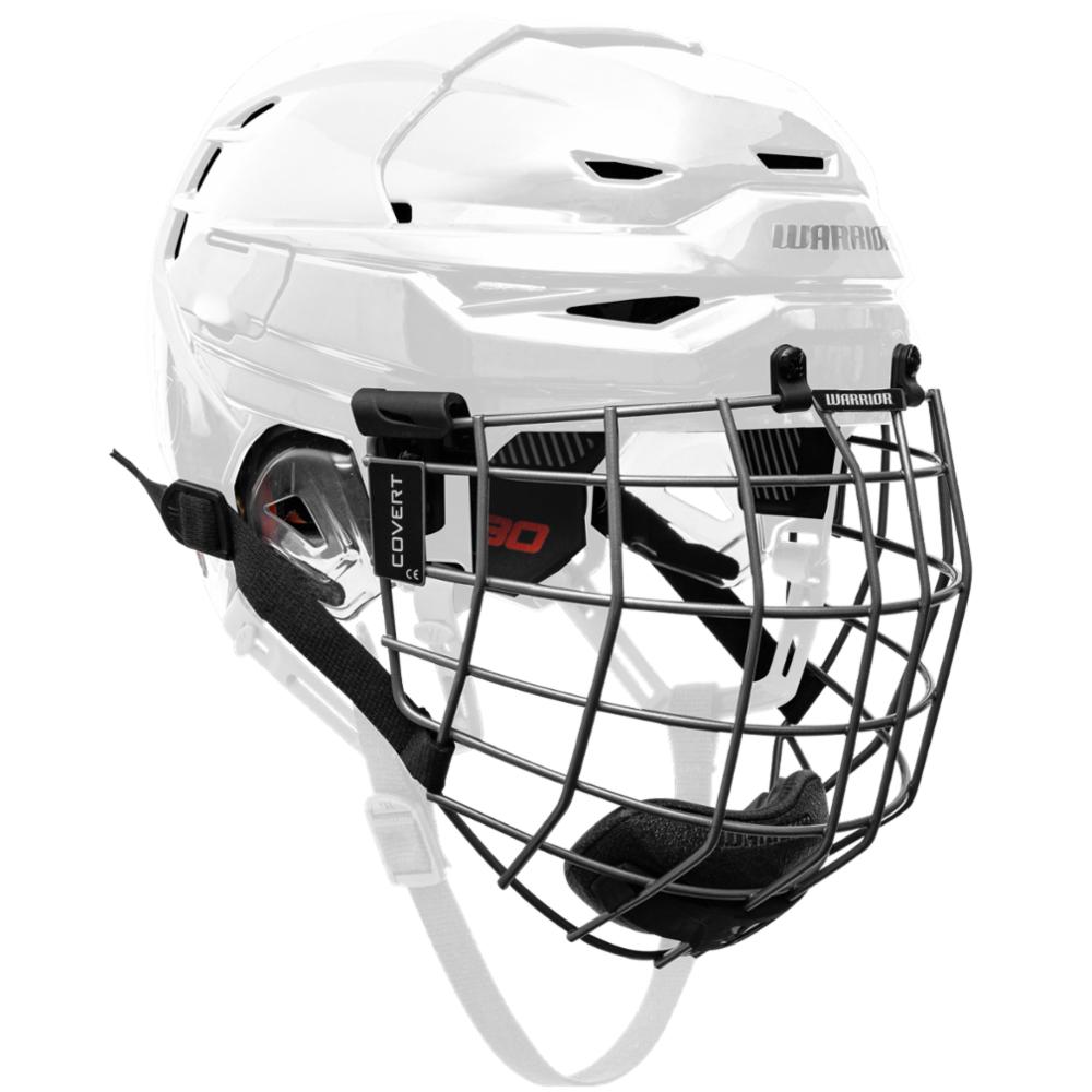 Warrior Covert CF 80 Jääkiekkokypärä Combo, M, White