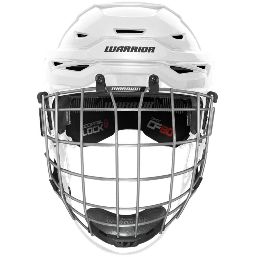 Warrior Covert CF 80 Jääkiekkokypärä Combo, M, White