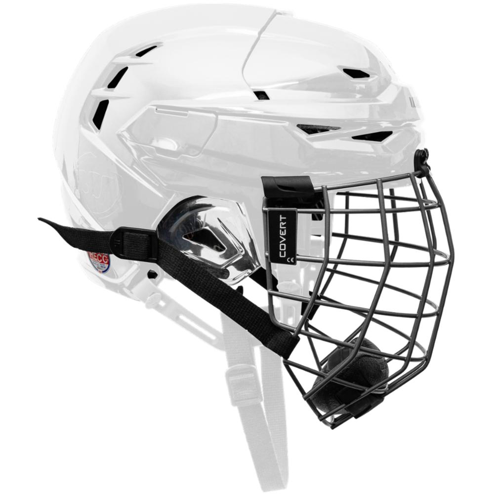 Warrior Covert CF 80 Jääkiekkokypärä Combo, M, White