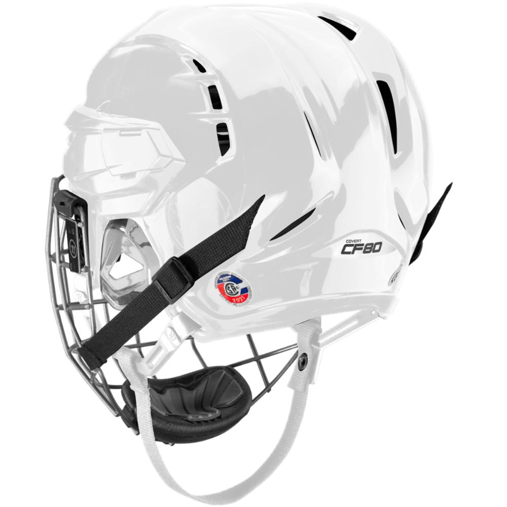 Warrior Covert CF 80 Jääkiekkokypärä Combo, M, White