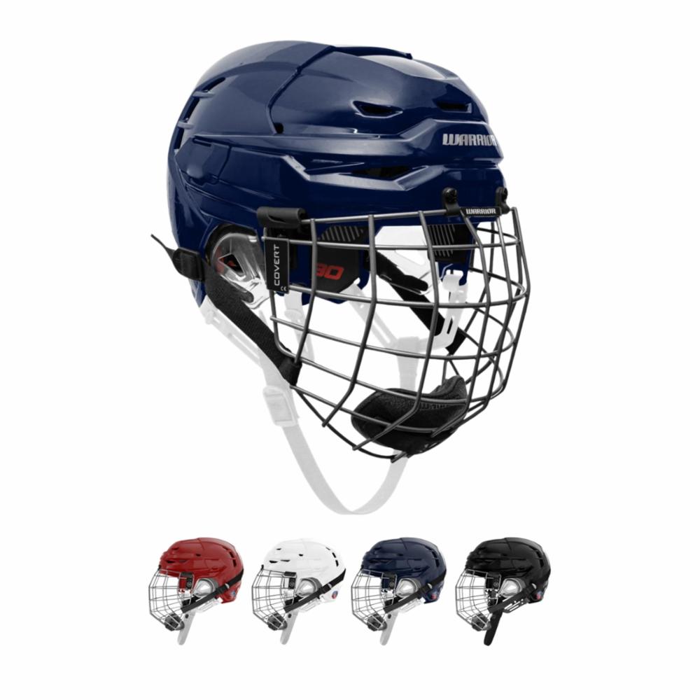 Warrior Covert CF 80 Jääkiekkokypärä Combo, M, Black