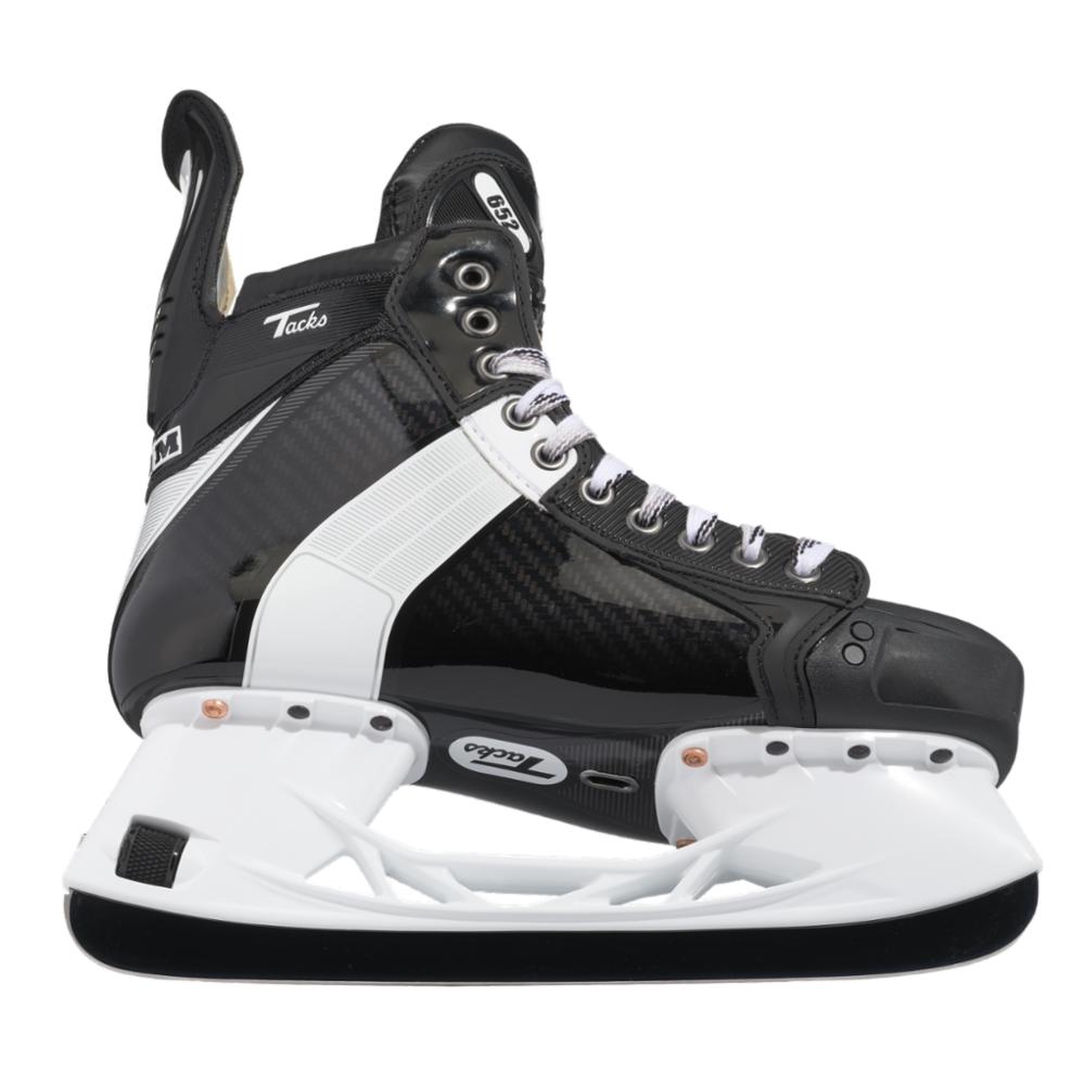 CCM Tacks Retro 652 Pro Senior Ice Hockey Skate, T, 8