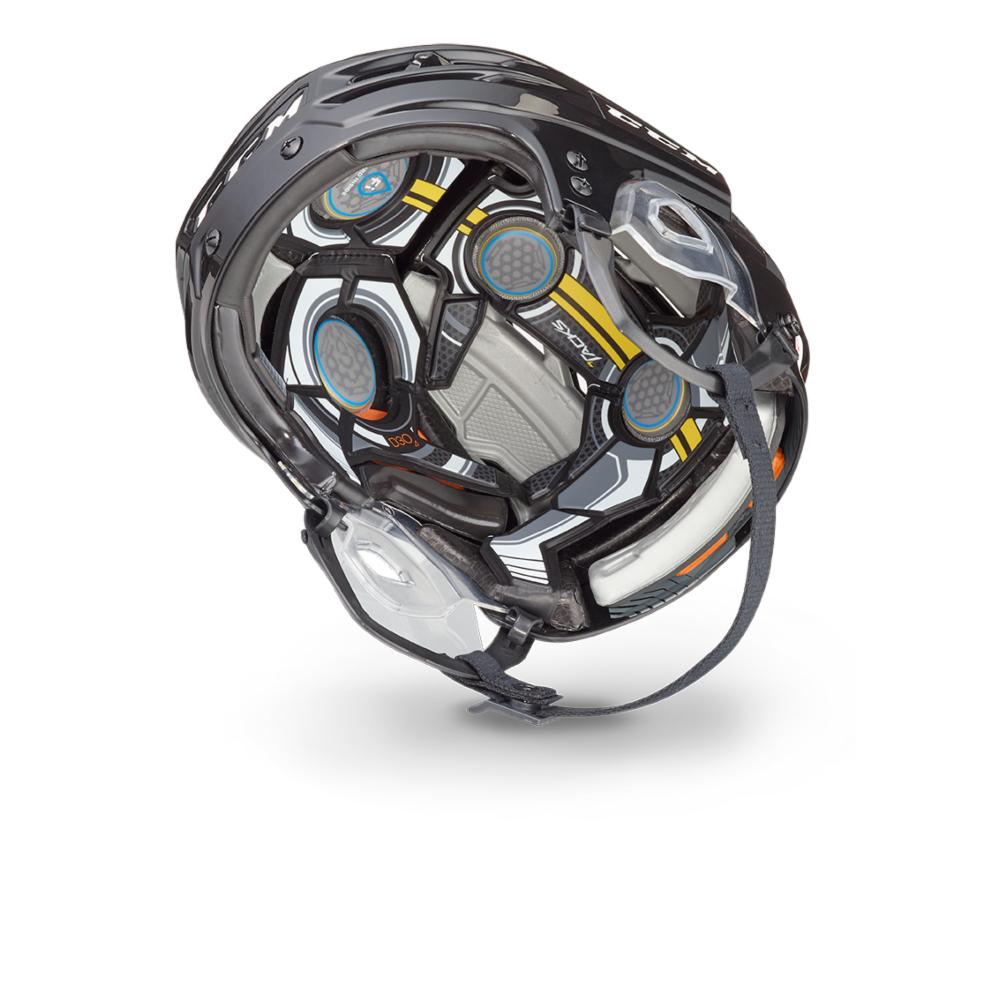 CCM Tacks 910 Combo Jääkiekkokypärä, L, Black