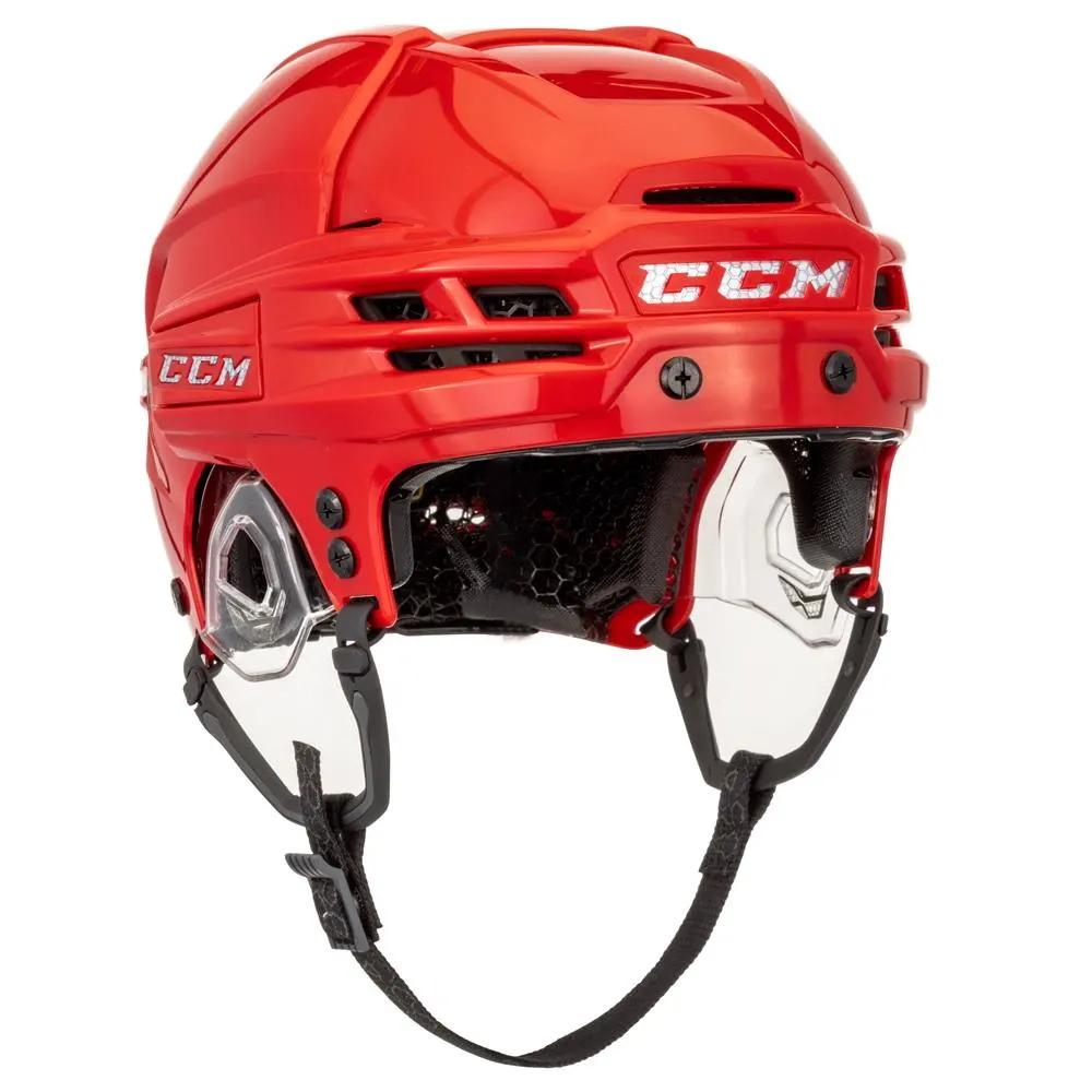 CCM Tacks Super Tacks X Jääkiekkokypärä, M, red