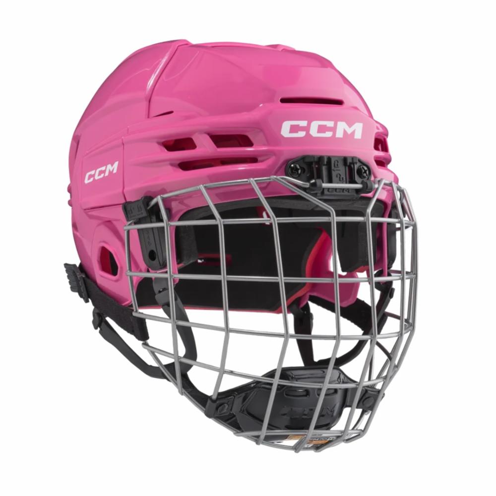 CCM Tacks 22 70 Yth Combo Jääkiekkokypärä, pnk