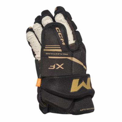 CCM Tacks XF Jr J&auml;&auml;kiekkohanskat, 10", bkgl