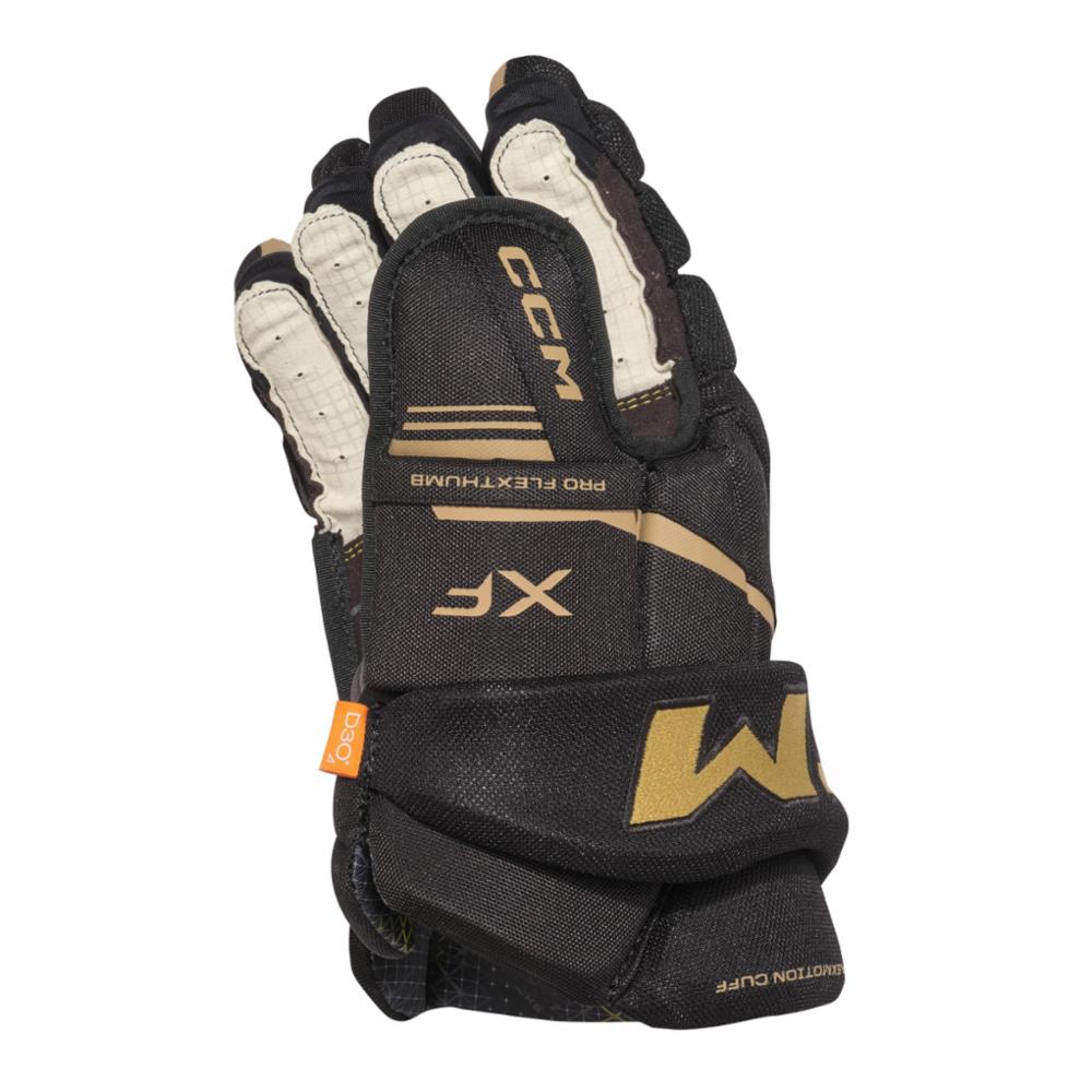 CCM Tacks XF Jr Jääkiekkohanskat, 10