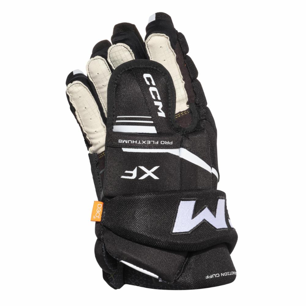 CCM Tacks XF Jr Jääkiekkohanskat, 12
