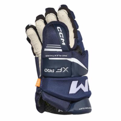CCM Tacks XF Jr J&auml;&auml;kiekkohanskat, 12", nvwh