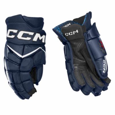 CCM Jetspeed FT8 Pro Jr J&auml;&auml;kiekkohanska, 12", nvwh