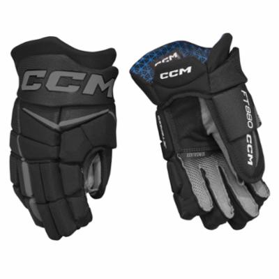 CCM Jetspeed FT880 Jr J&auml;&auml;kiekkohanska, 12", blk