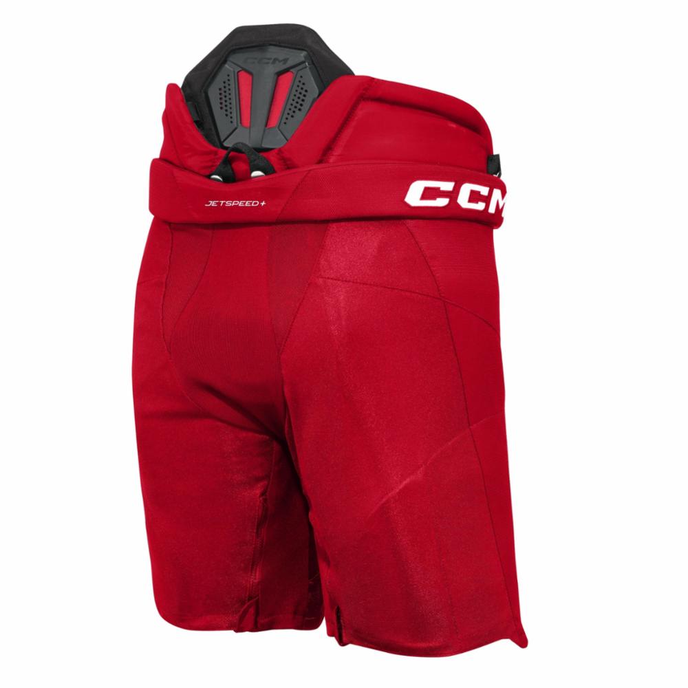 CCM Jetspeed + Jr Jääkiekkohousut, M, red
