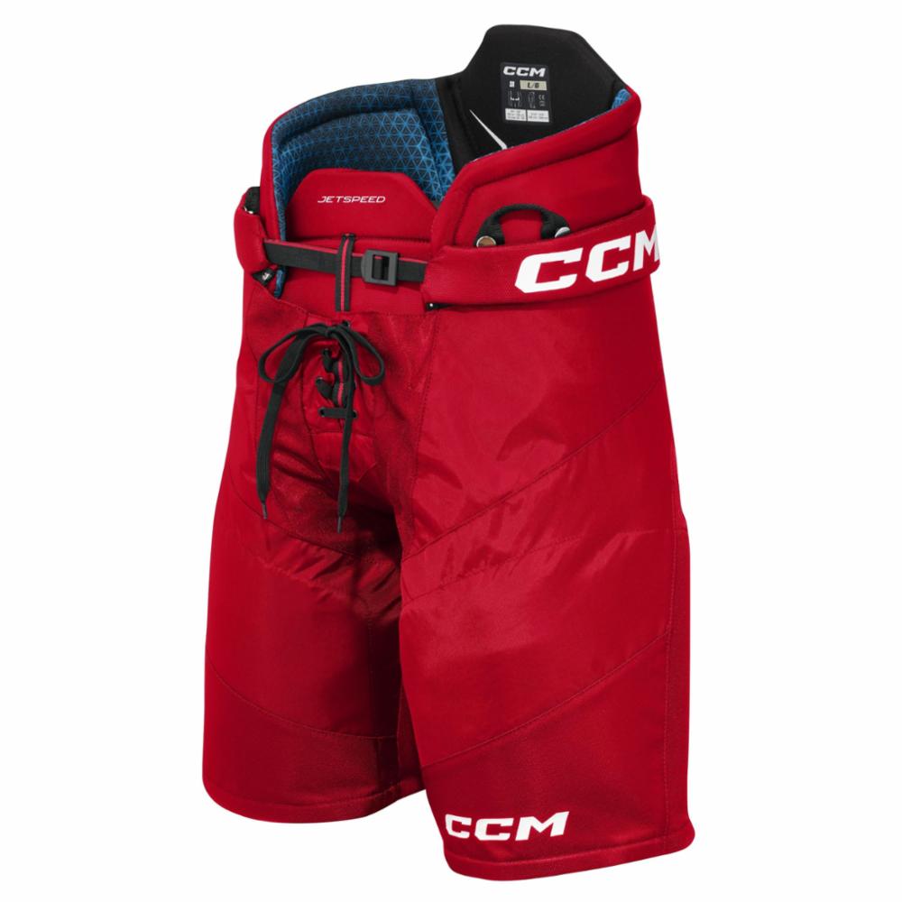 CCM Jetspeed Sr Jääkiekkohousut, XL, red