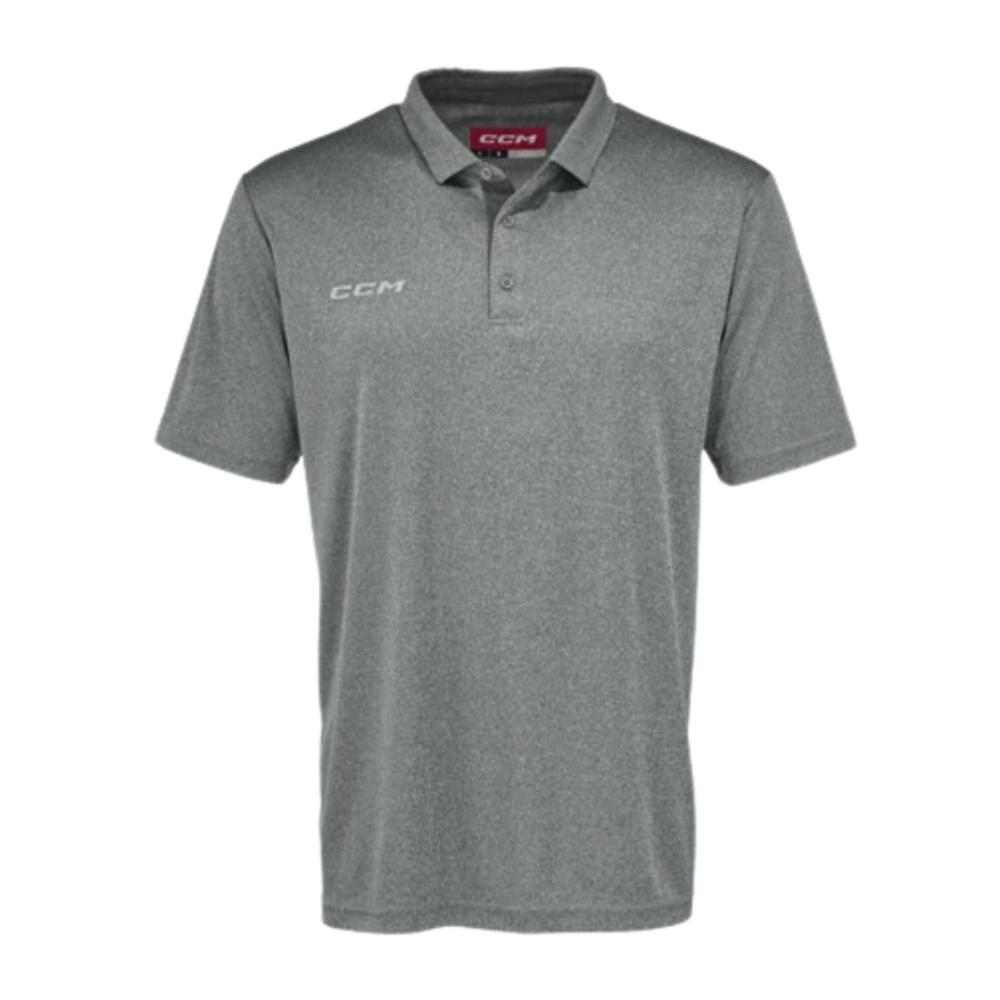CCM Fitted Polo Sr, L, grey