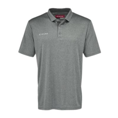 CCM Fitted Polo Sr, XS, grey
