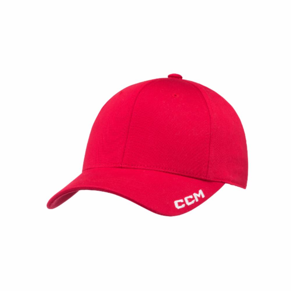 CCM Team Flexfit Lippis, L-XL, red