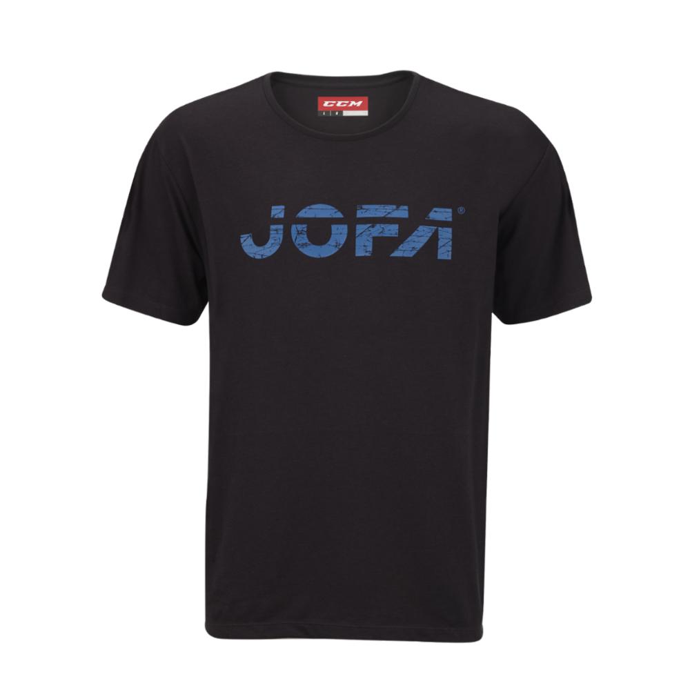 CCM 22 Jofa Tee Sr, L, blk