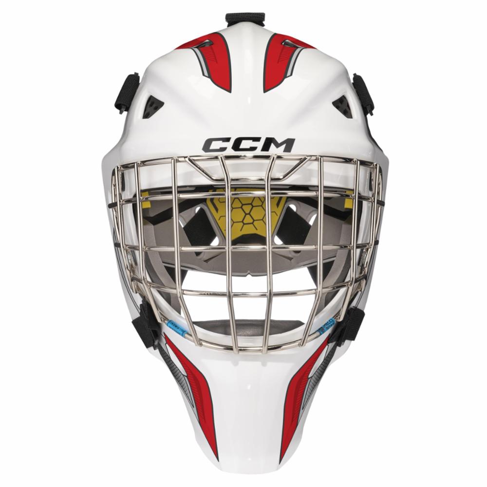 CCM Axis F5 Color CCE Sr Maalivahdin Maski, Red