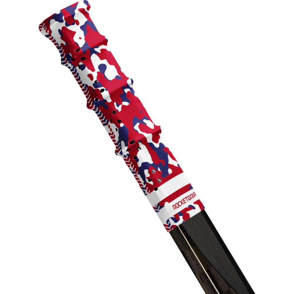 Rocketgrip Hole C, camo blue-red