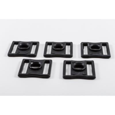 Wall Muovisoljet (5kpl), Musta