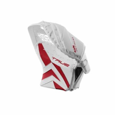 True Catalyst 9X3 Sr Maalivahdin R&auml;pyl&auml; Regular, White/Red