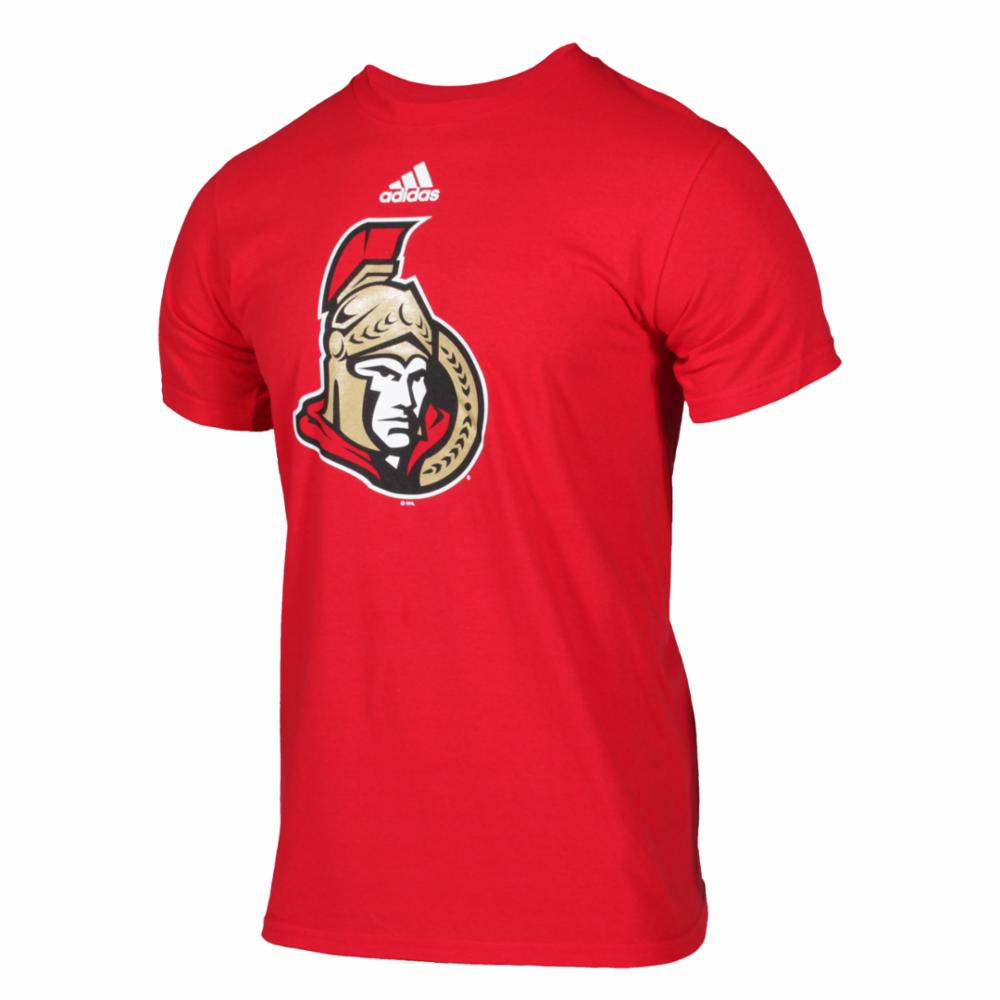 Adidas Silver NHL T-Paita, Ottawa Senators, S