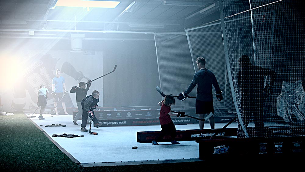 Hockey Base RapidShot laukaisuharjoituskeskus