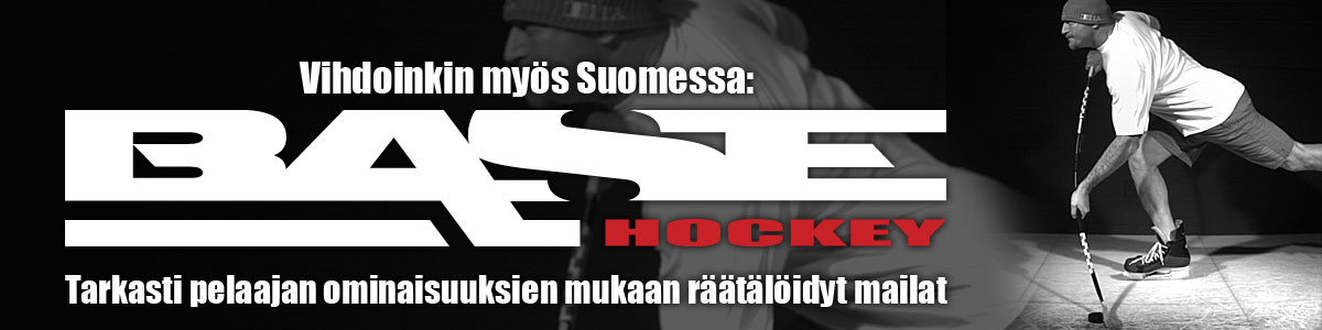 Base Hockey customoidut mailat vihdoin myös Suomesssa!