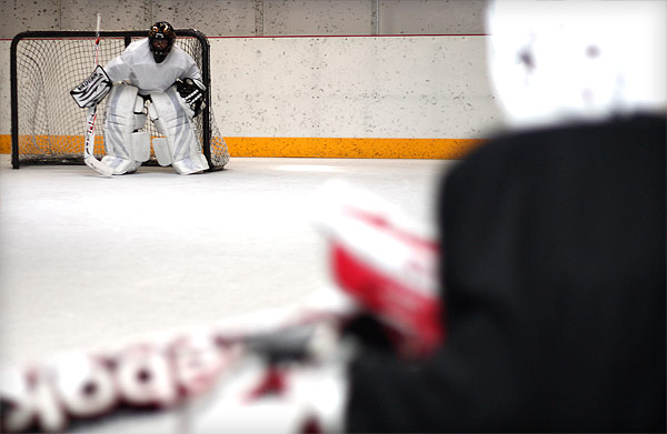 Hockey Base maalivahtikoulu.