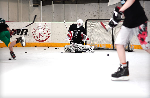 Hockey Base maalivahtikoulu.