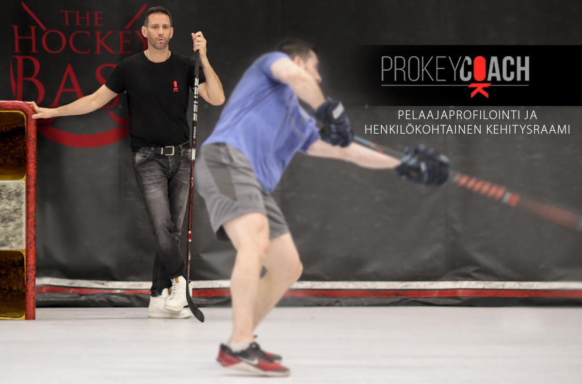 Pro Key Coach Benoit Pont Hockey Basessa profiloimassa Yohan Auvitua