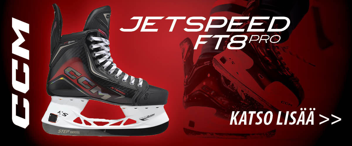 CCM Jetspeed FT8 Pro LUISTIMET Hockey Basesta
