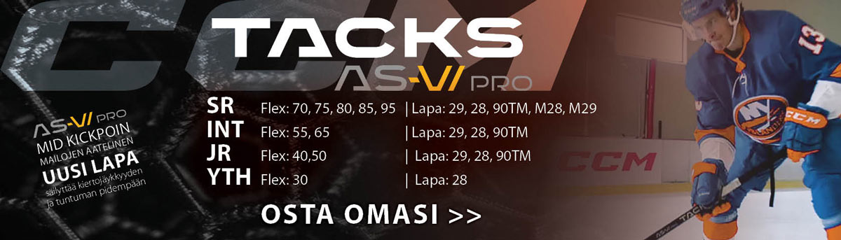 CCM Tacks AS6 Pro mailat Hockey Basesta!