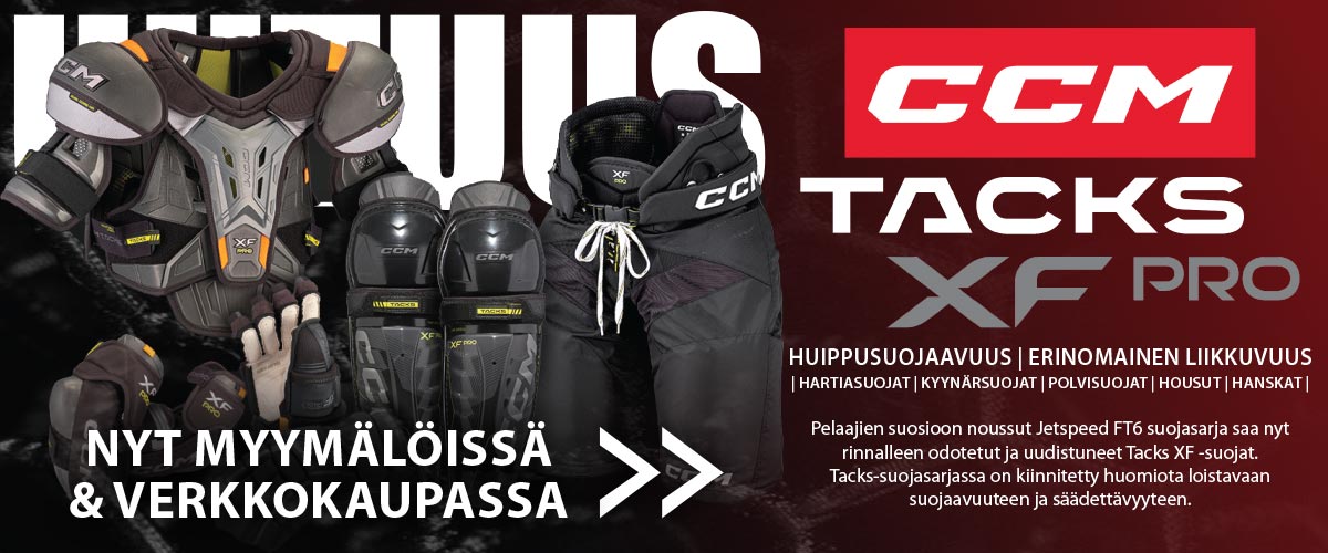 CCM Tacks XF suojasarja NYT Hockey Basesta