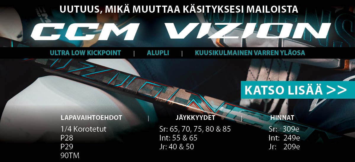 CCM Vizion maila  NYT Hockey Basesta!