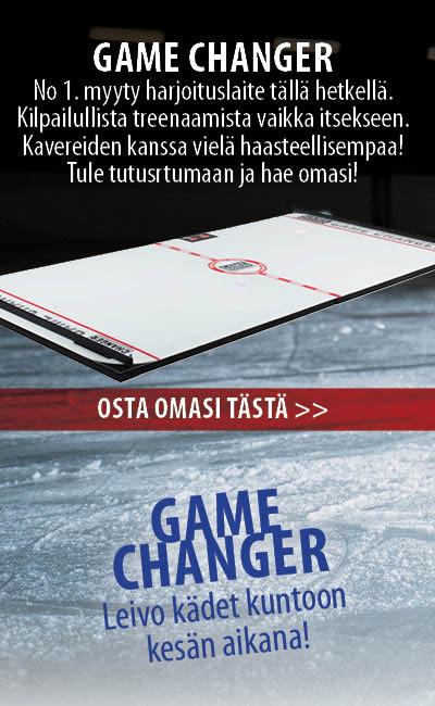 Game Changer elekronisesti avustettu jääkiekon treenilaite Hockey Basesta