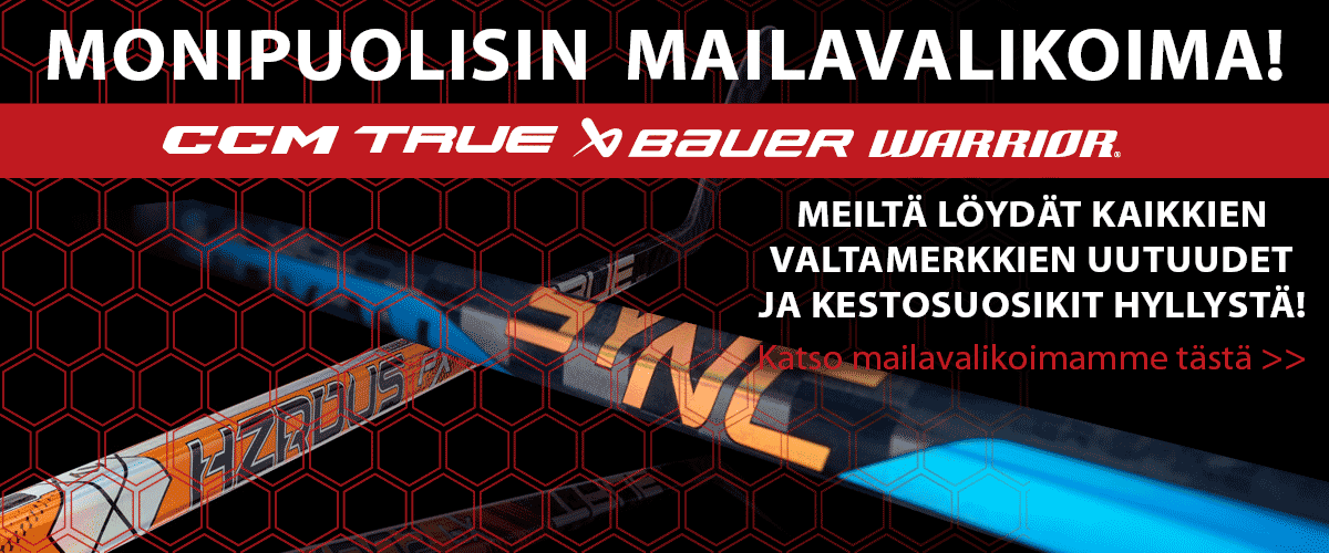 Maan monipuolisin mailavalikoima - Aina uutuudet suoraan hyllystä | Hockey Base