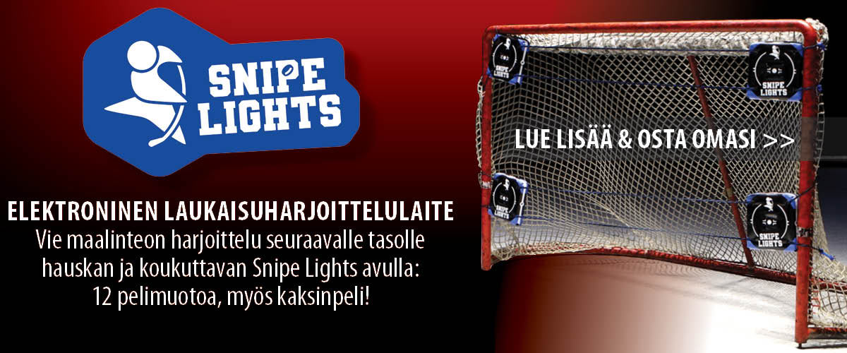 Snipe Lights nyt Hockey Basesta: Vie laukaisuharjoittelu seuraavalle tasolle!