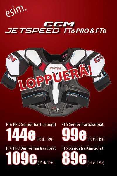 Huippusuositut Jetspeed FT6 hartiasuojat kevään kuumaan hintaan!
