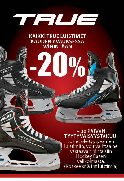 KAIKKI True luistimet alehintaan!