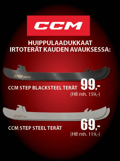 CCM irtoterät huippuhintaan