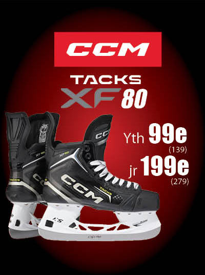 Tacks XF80 jr ja Youth luistimet edukkaaseen hintaan.
