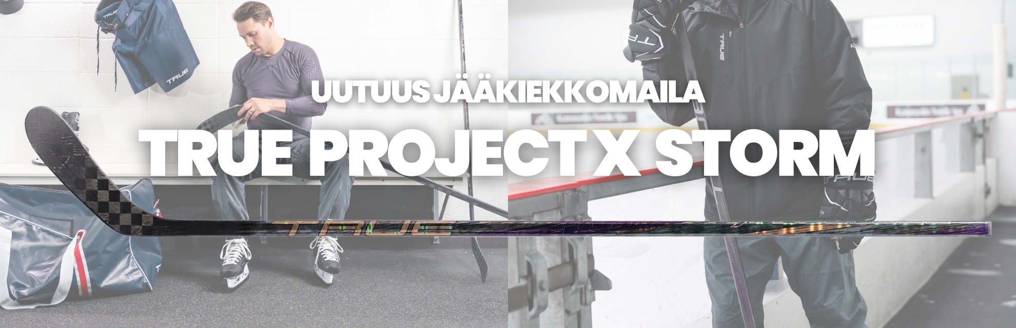 Jääkiekkomaila uutuus True Project X Storm pelaajan jääkiekkomaila ja Maalivahdin jääkiekkomaila